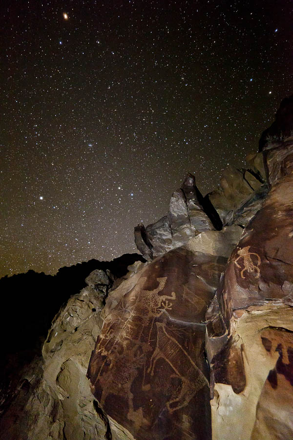 Petroglyphs from the Legend Rock